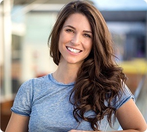 Smiling woman