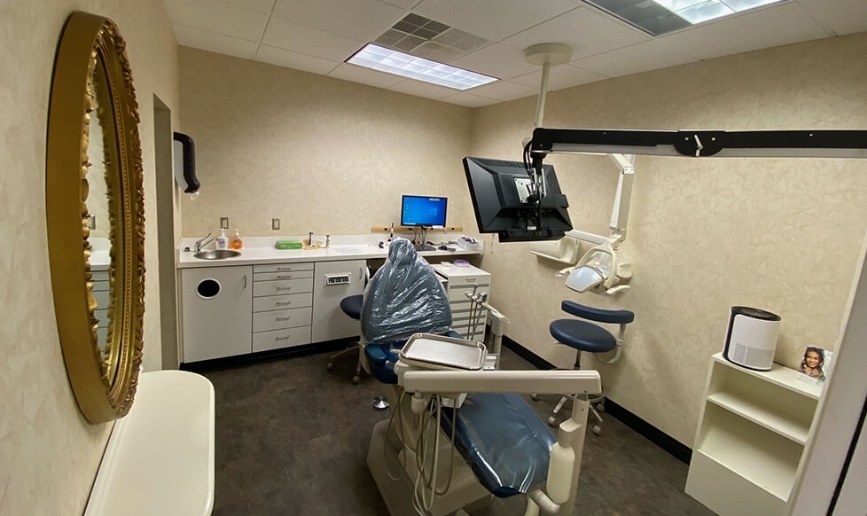 Dental exam room